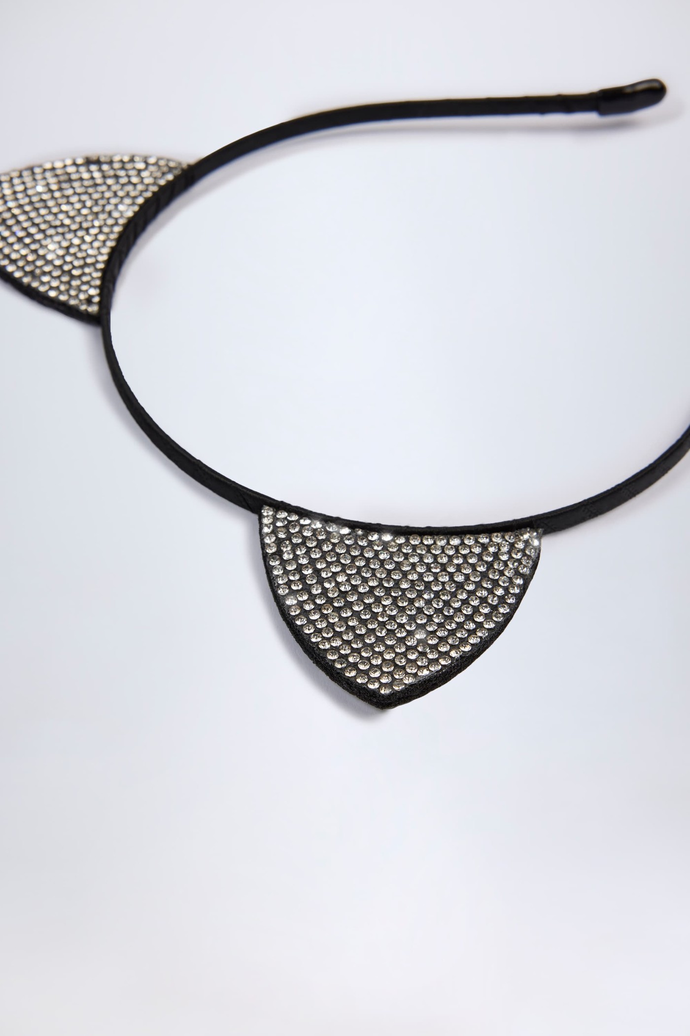Cat Ears Headband in Black view 4